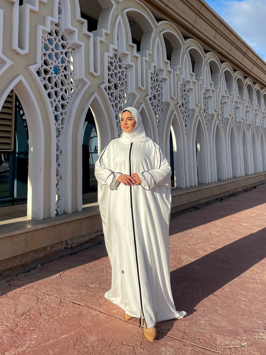 عباية من الكتان الفرنسي